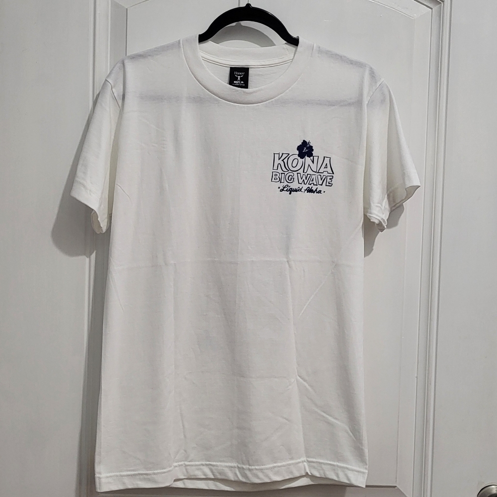 Kona Big Wave White Short Sleeve Crew Neck Tee